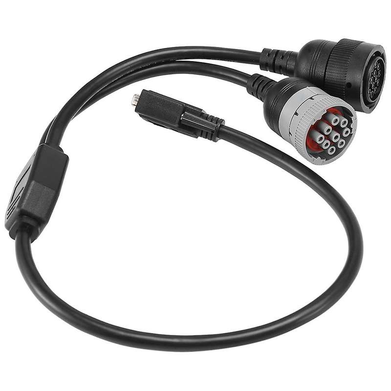 9Pin & 14 Pin Excavator Split Connect CA3 Service Cable Comm Diagnostic Adapter for ET-3 457-6114 3