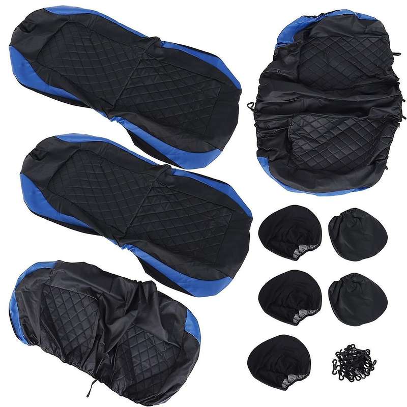 9-piece Set Car Cover Cushion Universal Car Interior Car Accessories, B