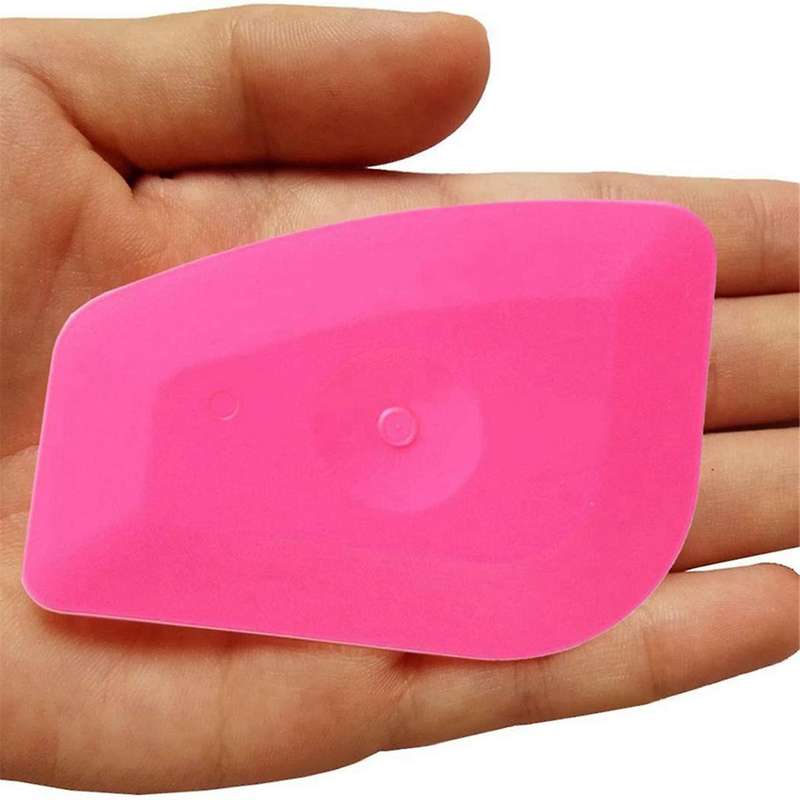 9-Piece Car Scraper Kit Suitable for Kitchen, Home, Office, Car Vinyl Film Installation, and Windshi