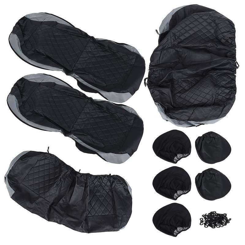 9-piece Set Car Cover Cushion Universal Car Interior Car Accessories, C