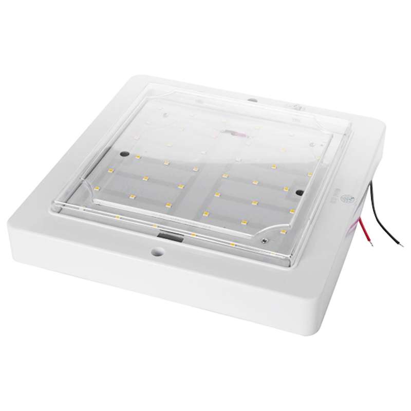 9w 12v Car Caravan Rv Led Interior Roof Ceiling Interior Lamp Dome Light Warm Light