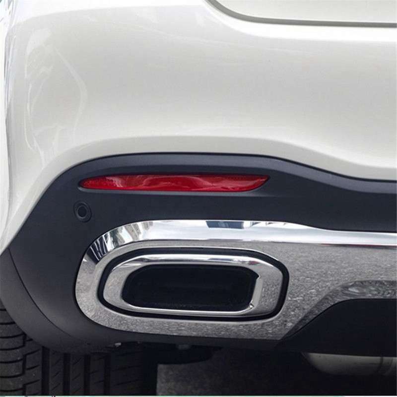 A 1678856900 A 1678857000 Tailpipe Bright Frame Exhaust Cover Car for C167 V167 Gls X167 W167 Glc X2
