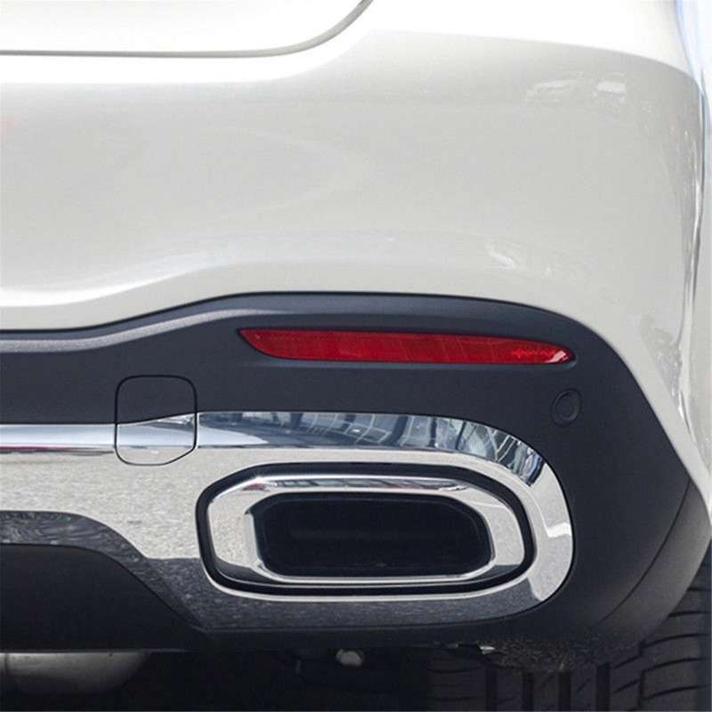 A 1678856900 A 1678857000 Tailpipe Bright Frame Exhaust Cover Car for C167 V167 Gls X167 W167 Glc X2