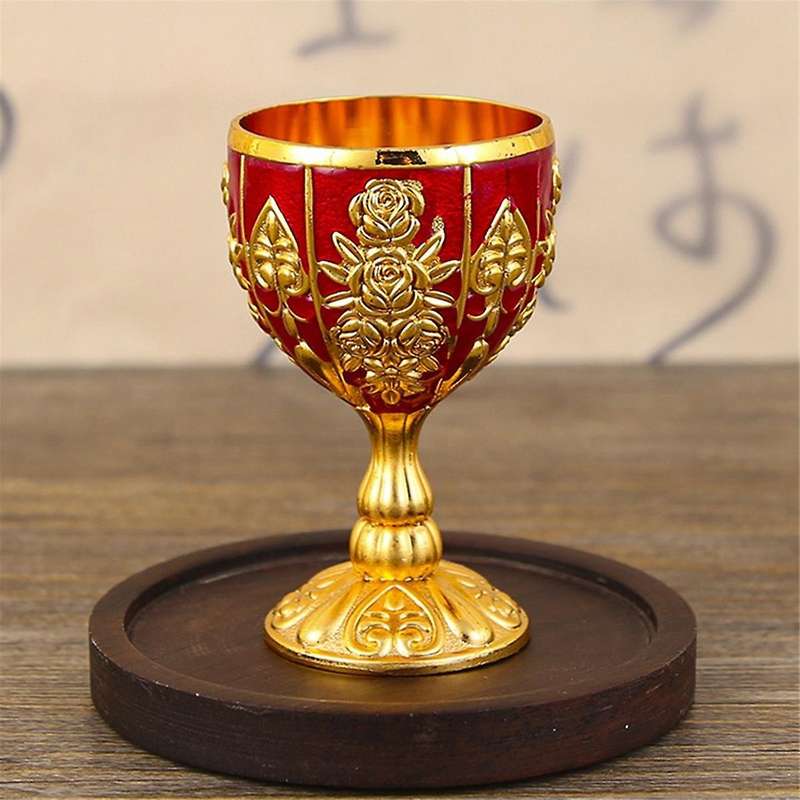 A 30ML High-End Household Liquor Glass A Sip of Vintage High-Value Personality Anti-Fall Cocktail Cu
