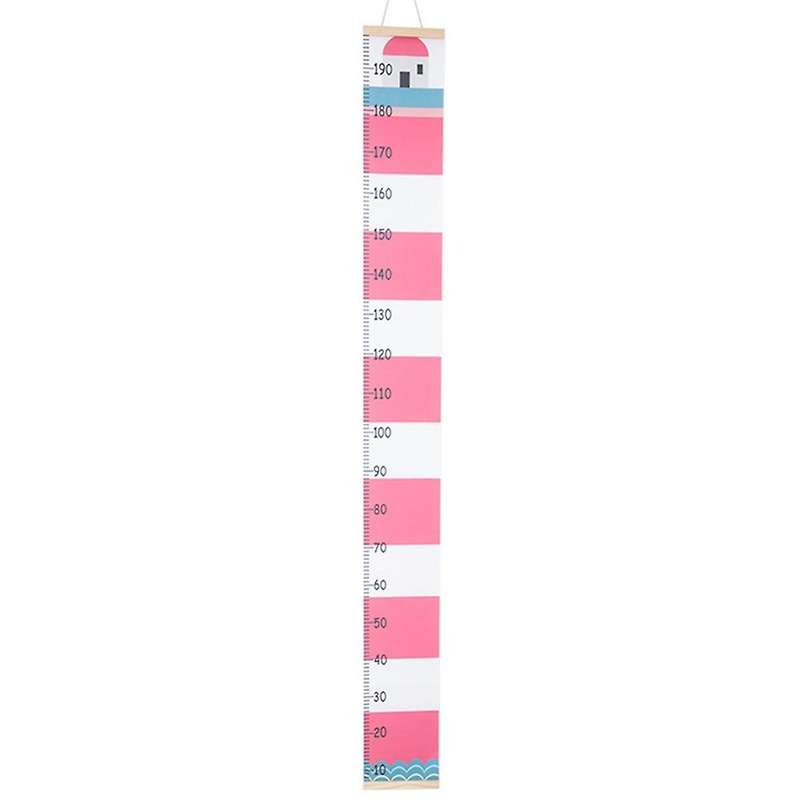 A Canvas Growth Chart for Kids -Unisex Kids Room Wall Decor Measuring Height Chart-Wall Tape with He