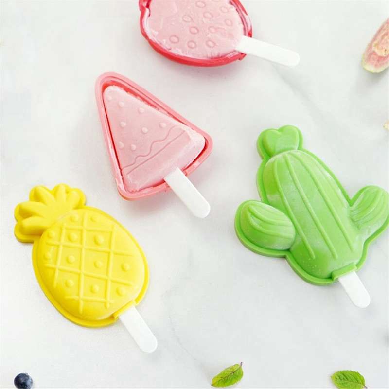 A DIY Silicone Ice Cream Mould Kitchen Gadgets Tools Accessories Ice Cream Makers Machine Mold for K