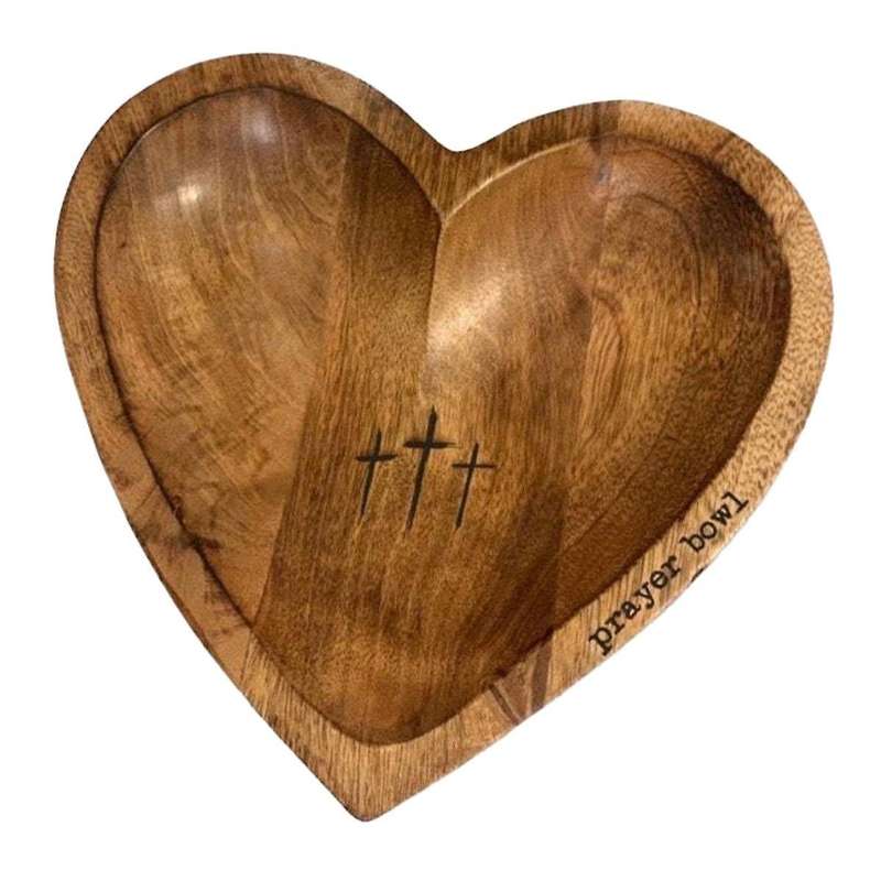 A Heart Shaped Bowl - Functional and Collectible Bowl - Handcrafted Wooden Bowl for Serving Candy N