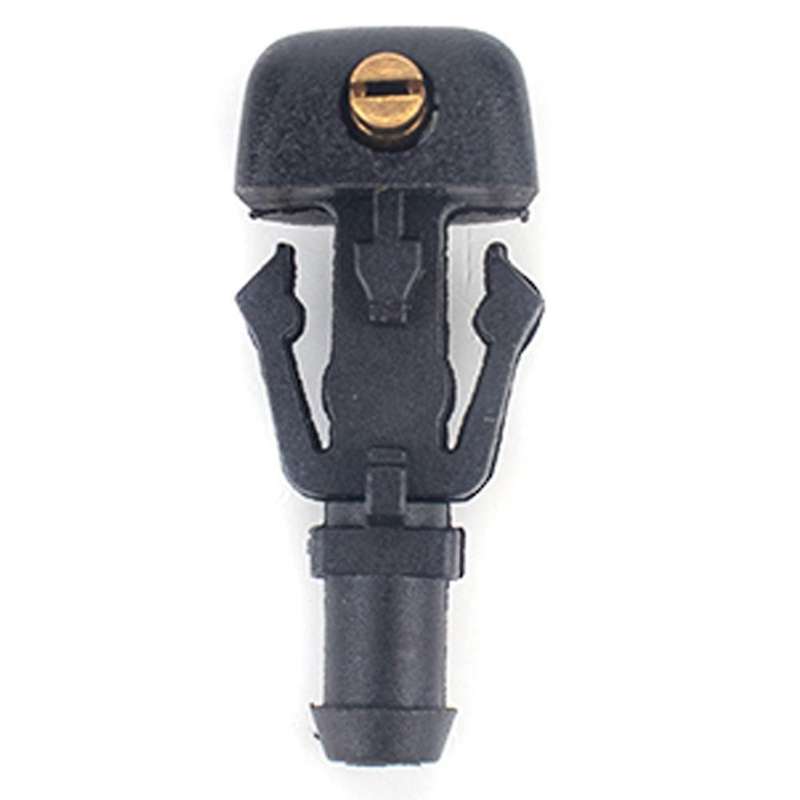 A Pair Front Windshield Washer Nozzles Spray Jet Windshield Wiper Washer Fluid Jet Nozzle for 3W7Z17