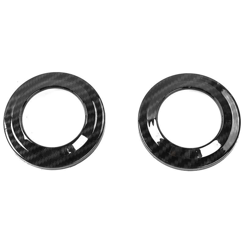 A Pillar Speaker Decoration Cover Trim Sticker for 2007-2014 Wrangler JK Interior Accessories Carbon