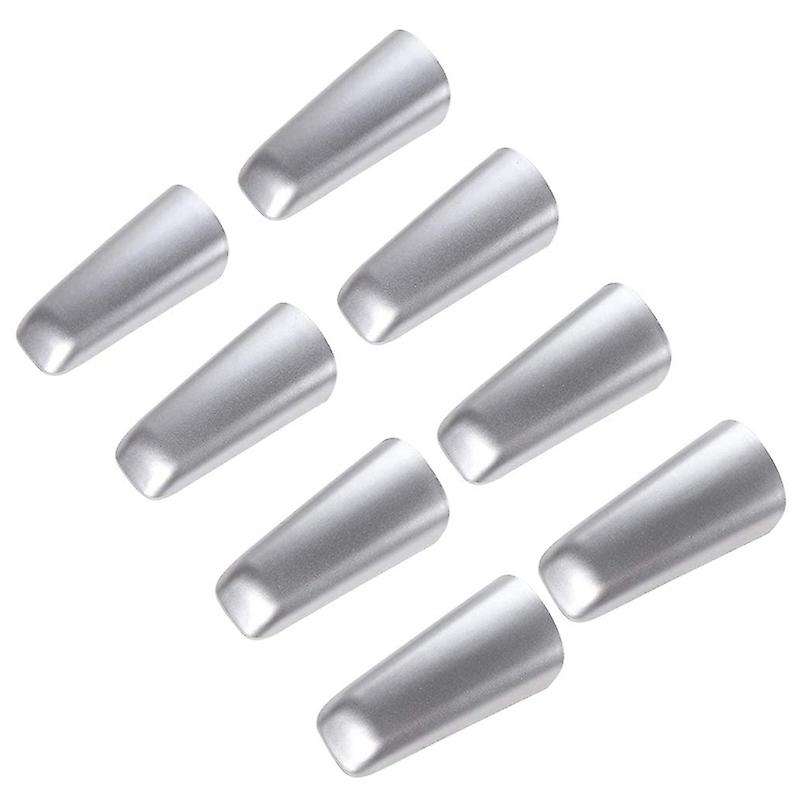 A&B Pillar Grab Handles Decoration ABS Trim Cover for 2018-2020 JL 4 Door Silver Color 8 PCS