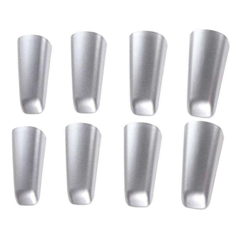 A&B Pillar Grab Handles Decoration ABS Trim Cover for 2018-2020 JL 4 Door Silver Color 8 PCS