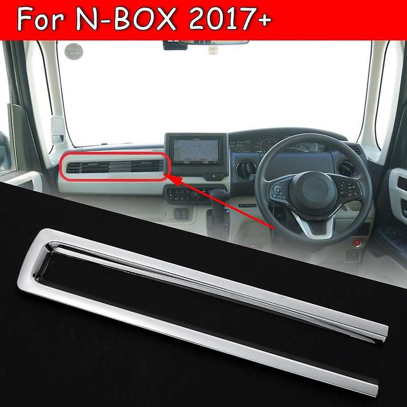 A/C Air Outlet Conditioning Dashboard Vent Cover Trim for N-BOX JF3/4 2017+ Accessories