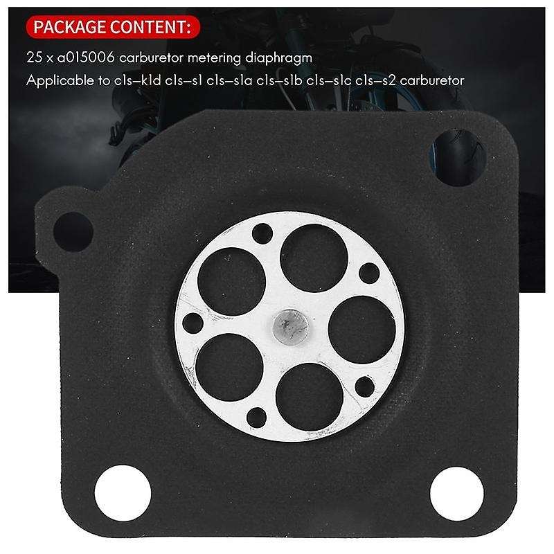 A015006 Carburetor Diaphragm 25pcs Compatible Zama C1-m2b C1s-e1 C1s-h4b