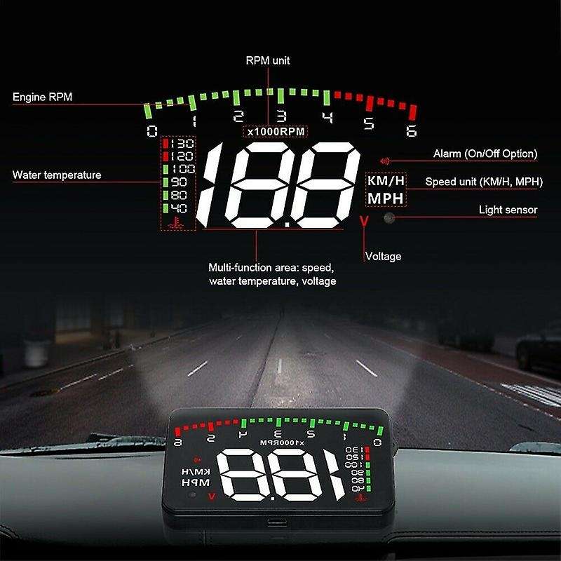 A100 3.5 A900 HUD Head-Up Display Car Hud Display Windshield Projector Universal
