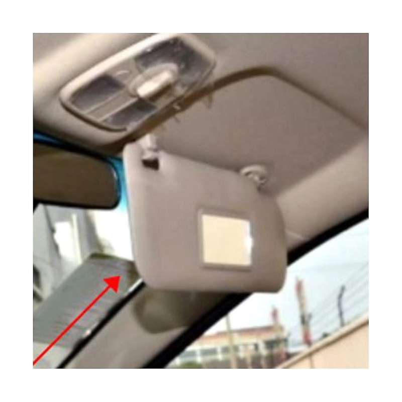 A13-8204010fl Car Sun Visor Right Front Sunvisor Cover Sunshade Shade with Mirror for Fulwin2 2012-2