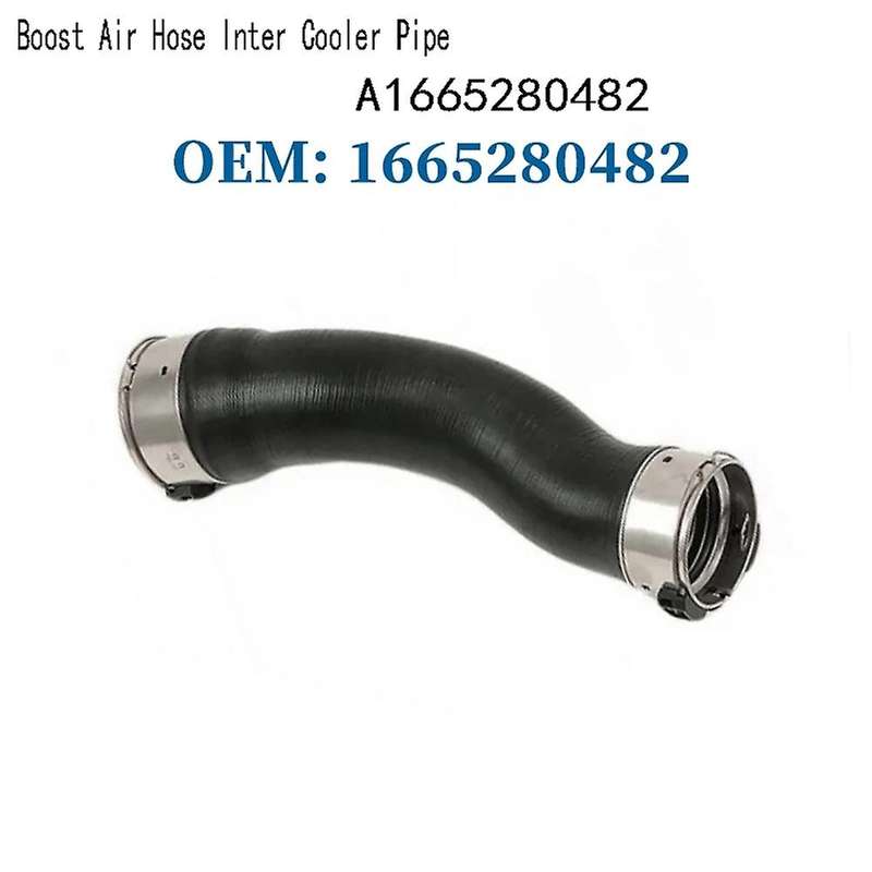 A1665280482 Boost Air Hose Cooler Pipe for W166 ML Engine Cooling Hose 1665280482