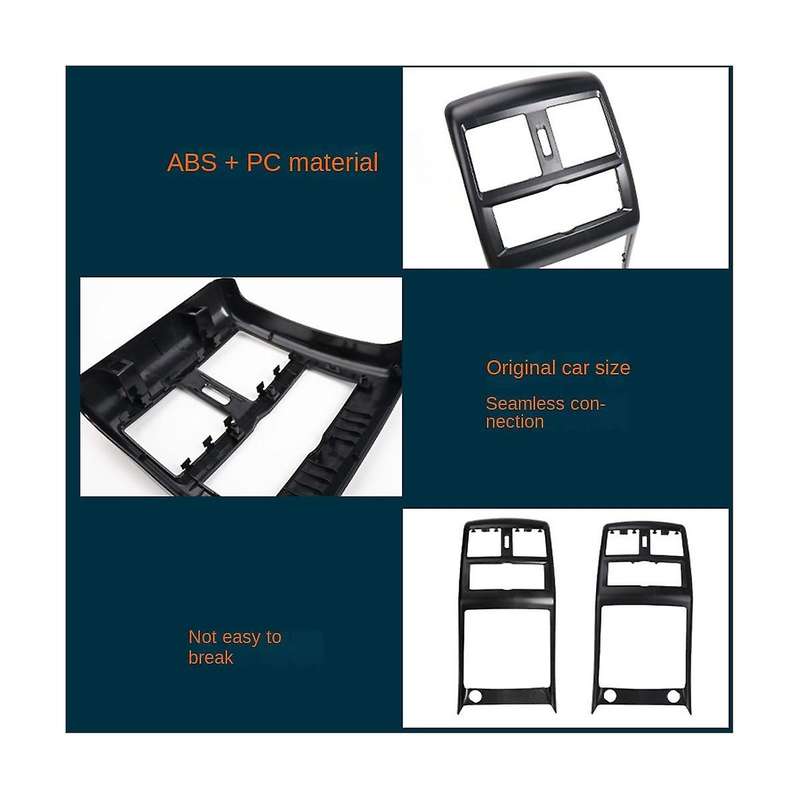 A1666807403 Rear Center Air Conditioning Vent Frame Panel for - W166 W292 2012-2019 A166 680 7403 9