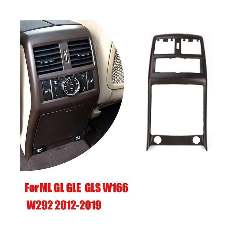 A1666807403 Rear Center Air Conditioning Vent Frame Panel for - W166 W292 2012-2019 A166 680 7403 9