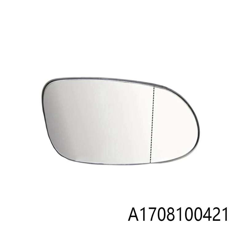 A1708100121 A1708100421 Reversing Mirror Lens Rearview Mirror Lens Car for A-class Clk W168 C208 R1