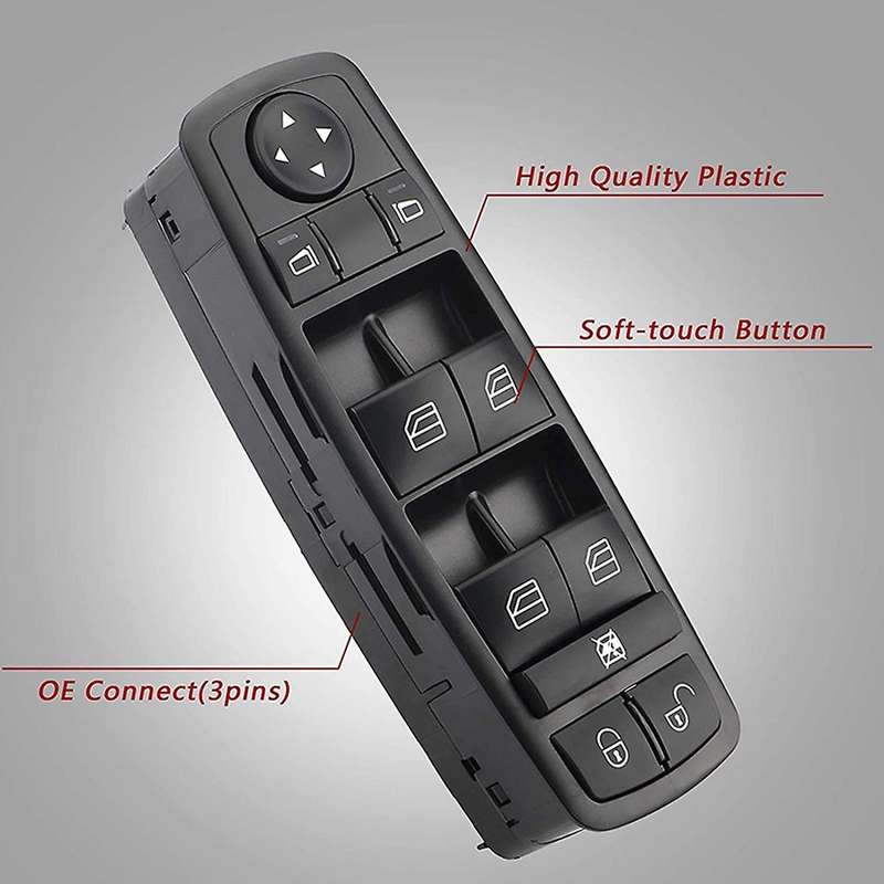 A1698206610 Power Master Window Switch for Mercedes-Benz a B GL M R Class W245 W169 A150 B200 X164