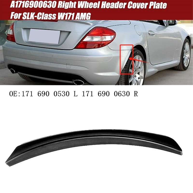 A1716900630 Right Rear Bumper Corner Cover Wheel Eyebrows for - -Class W171 Wheel Header Cover Plate