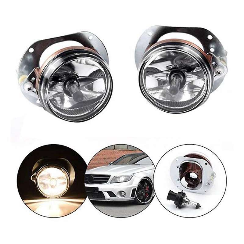 A2048202256 Car Right Front Bumper Fog Lights Driving Lamp Foglight with Bulb for - W164 R171 W204 C