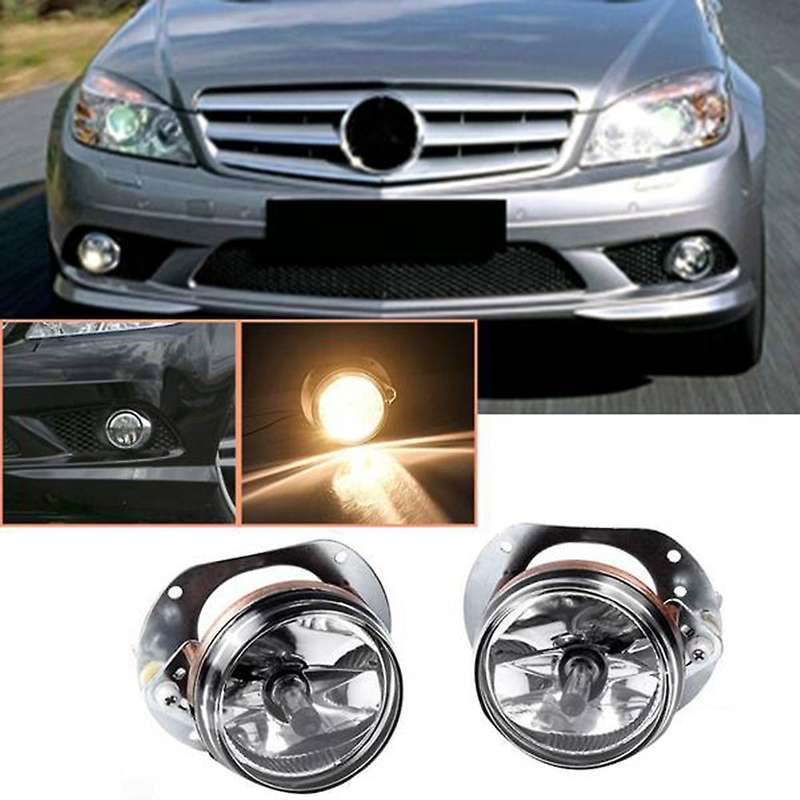 A2048202256 Car Right Front Bumper Fog Lights Driving Lamp Foglight with Bulb for - W164 R171 W204 C