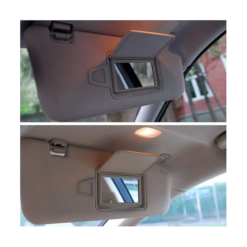 A2118100410 Front Left Shade Mirror Cap for W211 W219 2003-2010 Beige Visor Mirror Cover 2118100310