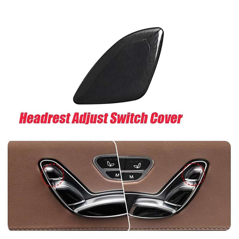 A2229058200 for W222 W217 S-Class 2014-2022 Right Side Seat Headrest Adjust Switch Button Cover Caps