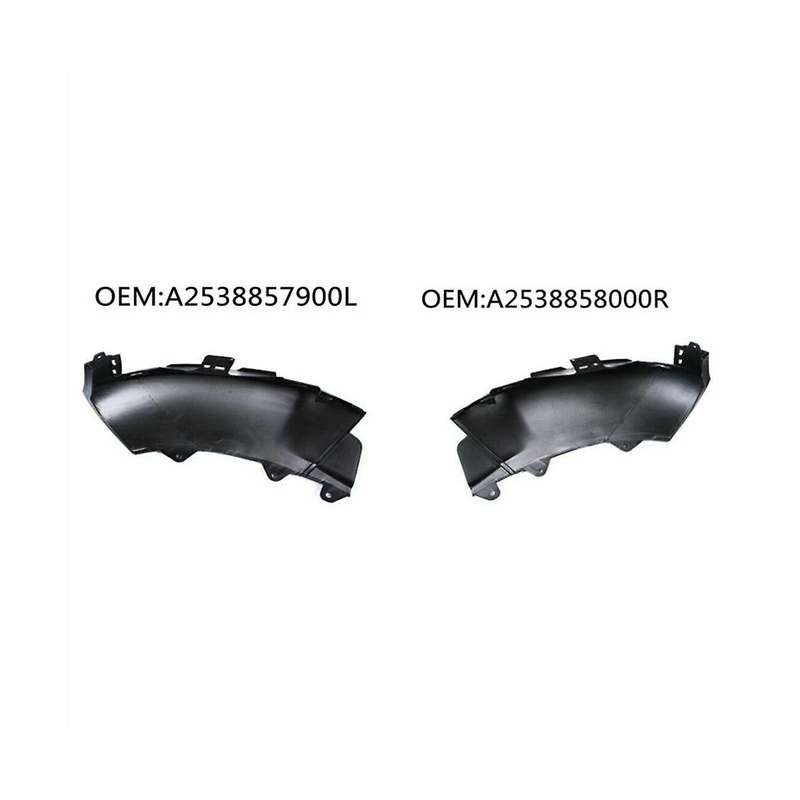A2538857900 A2538858000 Car L&r Front Bumper Outer Cover Molding Trim for X253 Glc300 2016-2019