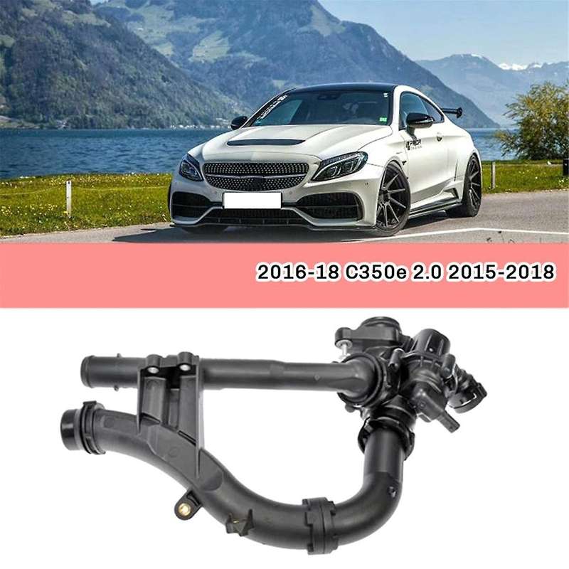 A2742000115 2742000115 Engine Coolant Thermostat Housing Assembly for C300 2016-18 C350e 2.0 2015-20