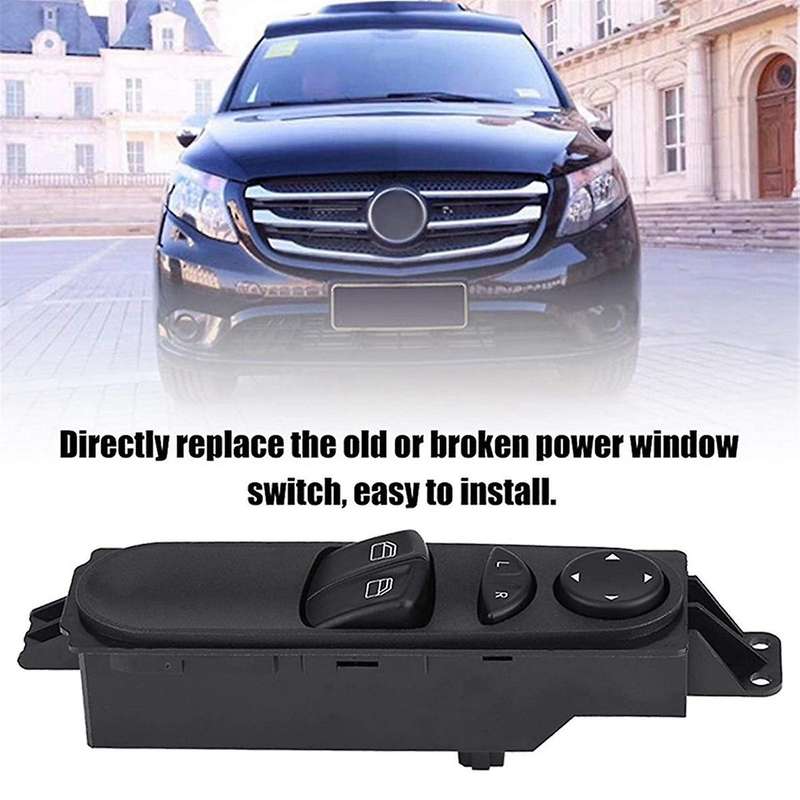 A6395450913 Car Power Window Switch Master Panel for W639 Mixto Kasten 2003-15 A6395450113 639545091