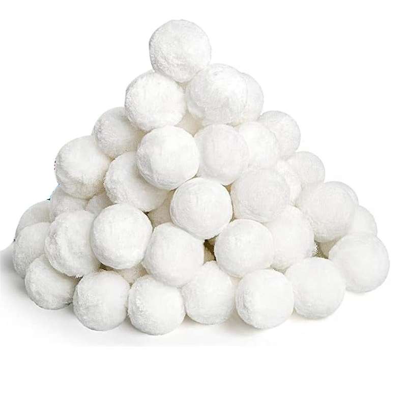 About 900 Grams of Swimming Pool Filter Balls, for Above-Ground Swimming Pools, Replacing Swimming P