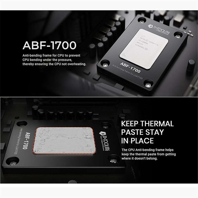 ABF-1700 Anti-Bending Frame CPU Hodler Correction Fixed LGA1700 Buckle Anti-Pressure Bending Bracket