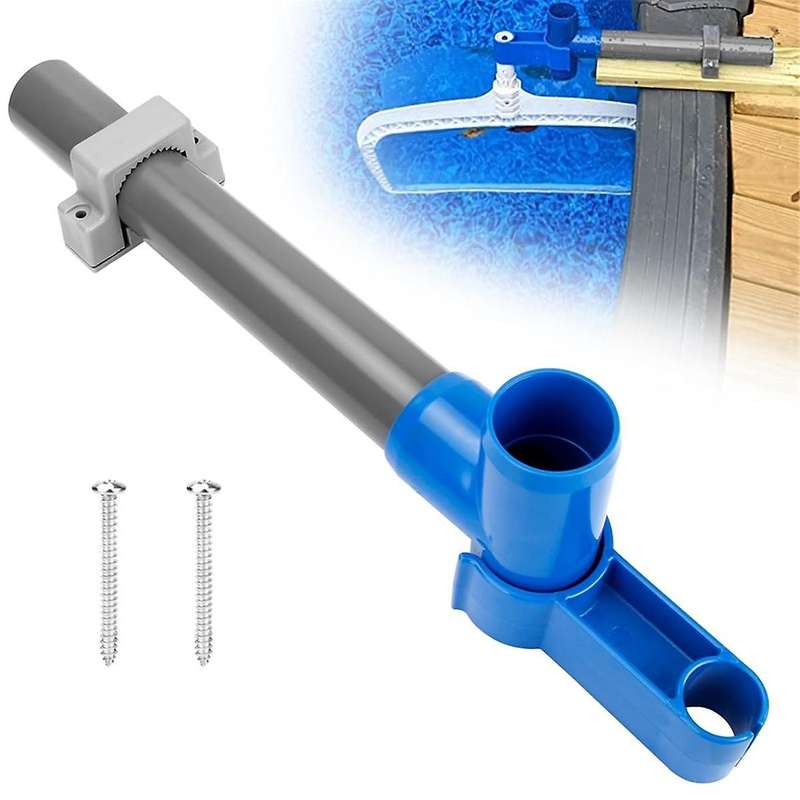 Above Ground Pool Skimmer Catcher Bracket Kit for Pool Rakes Skimmers & Nets Clip Attachment