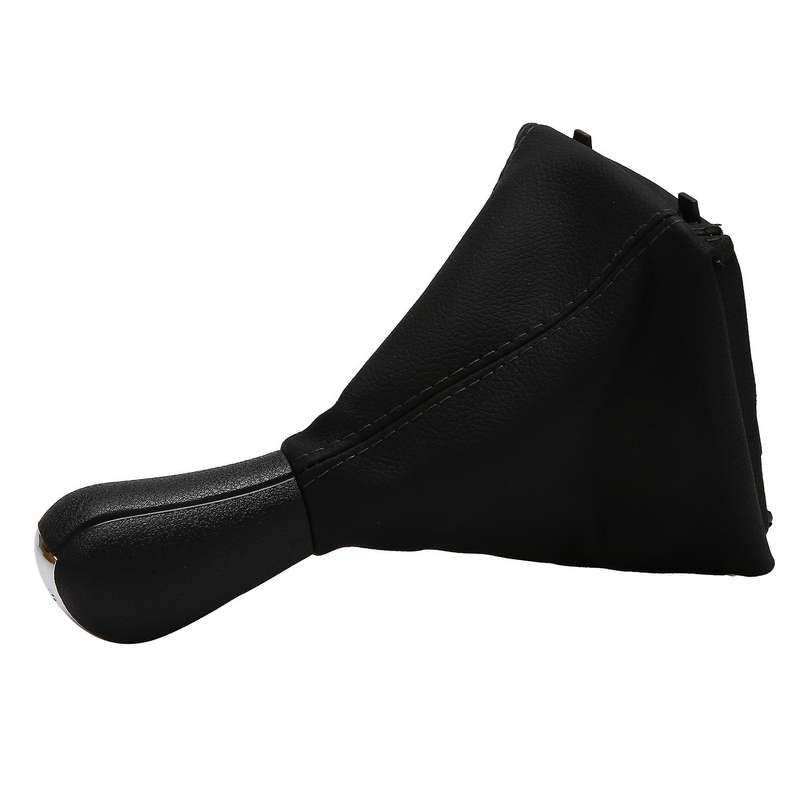 ABS & PU Car Gear Shift Knob Lever Shifter Gaiter Boot Cover Case for 2 A5 A6 2004-2013