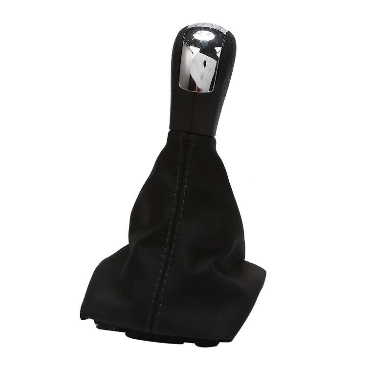 ABS & PU Car Gear Shift Knob Lever Shifter Gaiter Boot Cover Case for 2 A5 A6 2004-2013