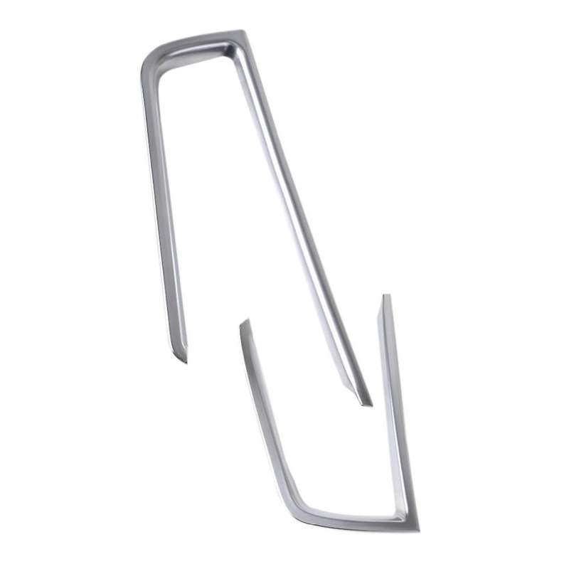 ABS 2Pcs Chrome Console Air Conditioning Vent Cover Trim for 5 Series F10 F18 2011-2014