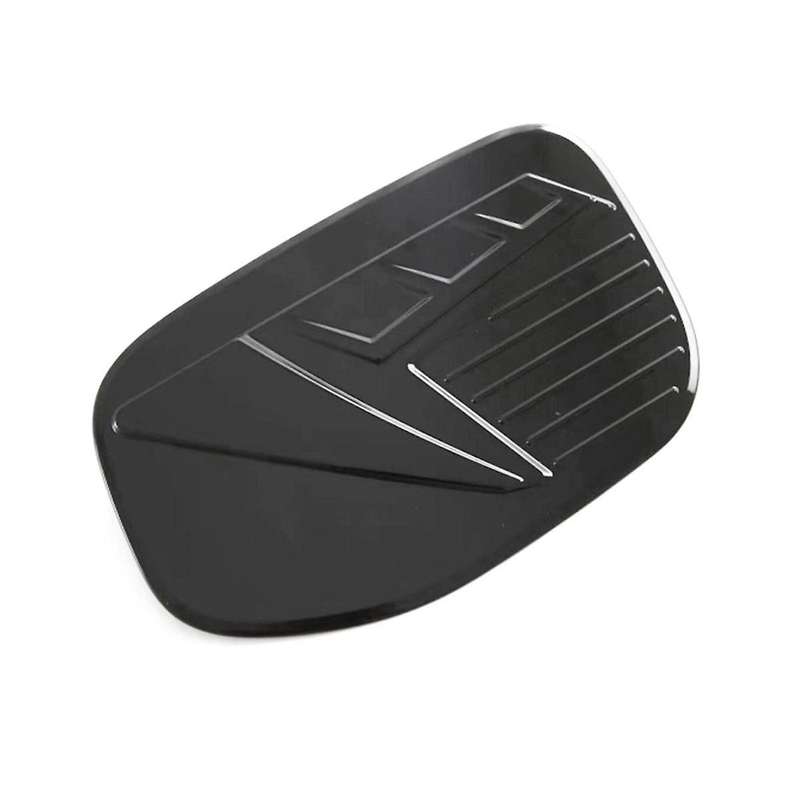 ABS Baked Black Car Fuel Filler Tank Cover Oil Fuel Tank Cap Cover Decoration Stickers for Everest 2