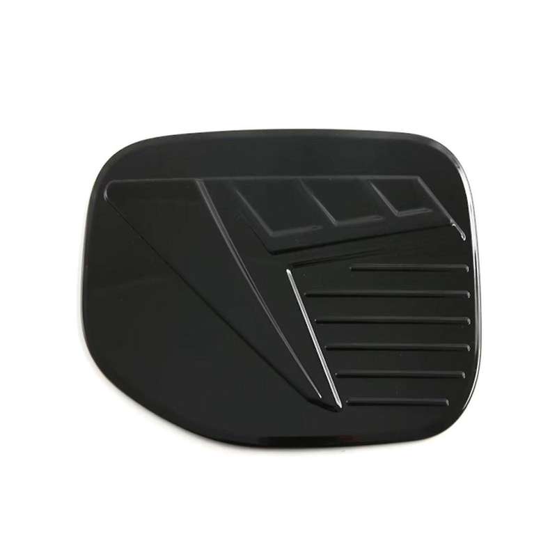 ABS Baked Black Car Fuel Filler Tank Cover Oil Fuel Tank Cap Cover Decoration Stickers for Everest 2