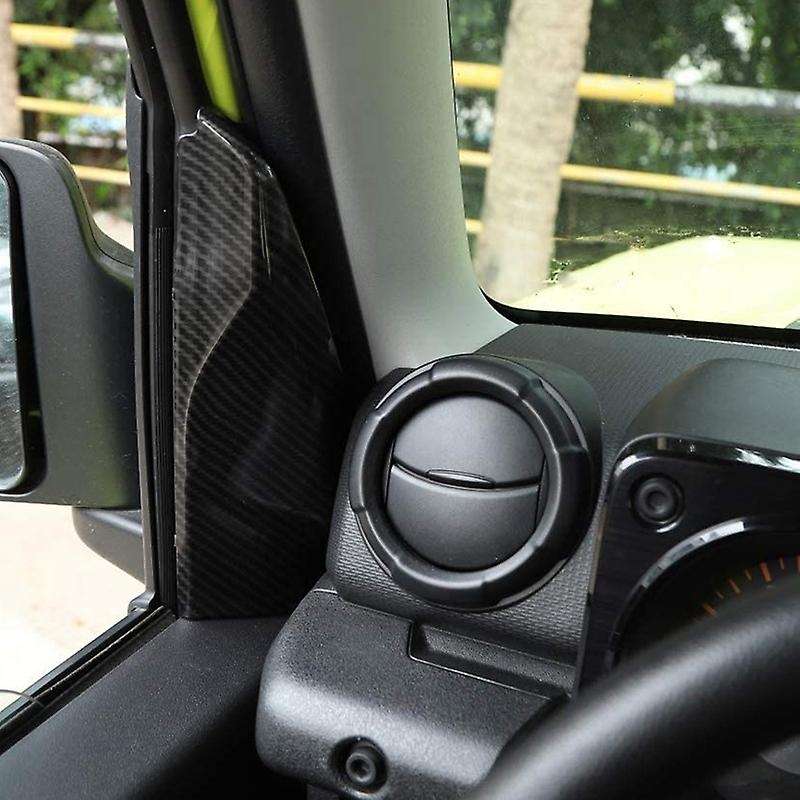 ABS Car A-Pillar Cover Trim, Window Pillar Decorative Cover for 2019-2020