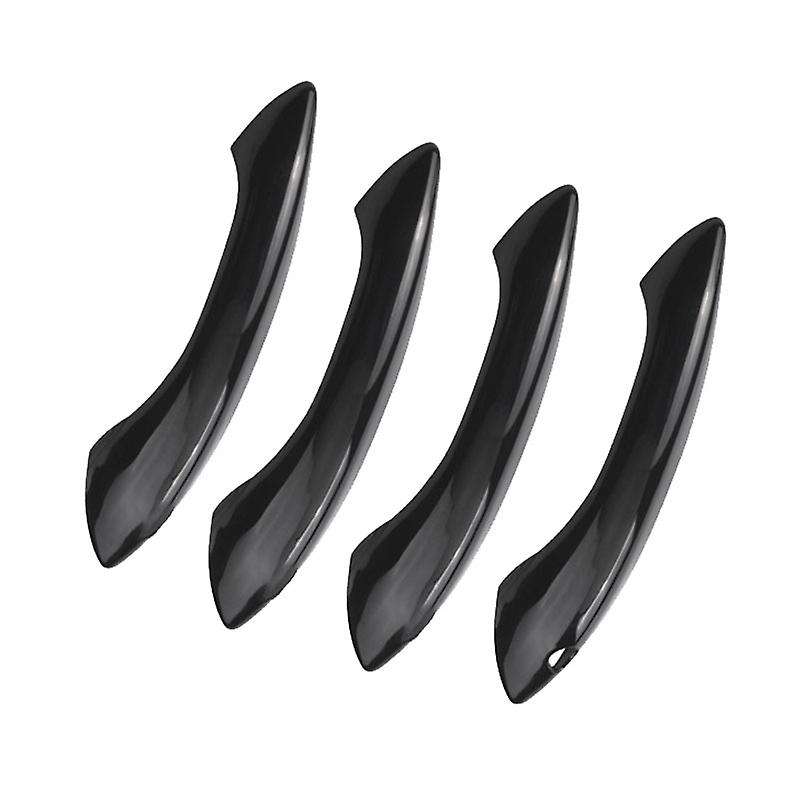 ABS Black Outside Exterior Door Handle Protector Cover Trim for 5 6 7 Series F07 F10 F11 F06 F12 F13