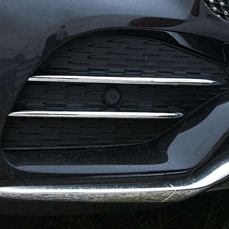 ABS Car 4Pc Front Fog Light Lamp Strips Side Air Vent Outlet Cover Trim Frame for GLC Class 2020