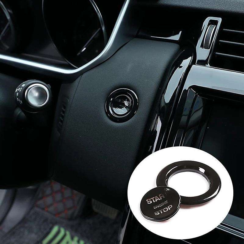 ABS Car ABS Engine Start Stop Button Trim for Sport LR5 Range Sport Evoque Part