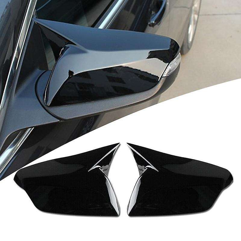 ABS Black Rear View Mirror Housing Cover Cap -Side Door Mirror Cover for XL 2016-2020