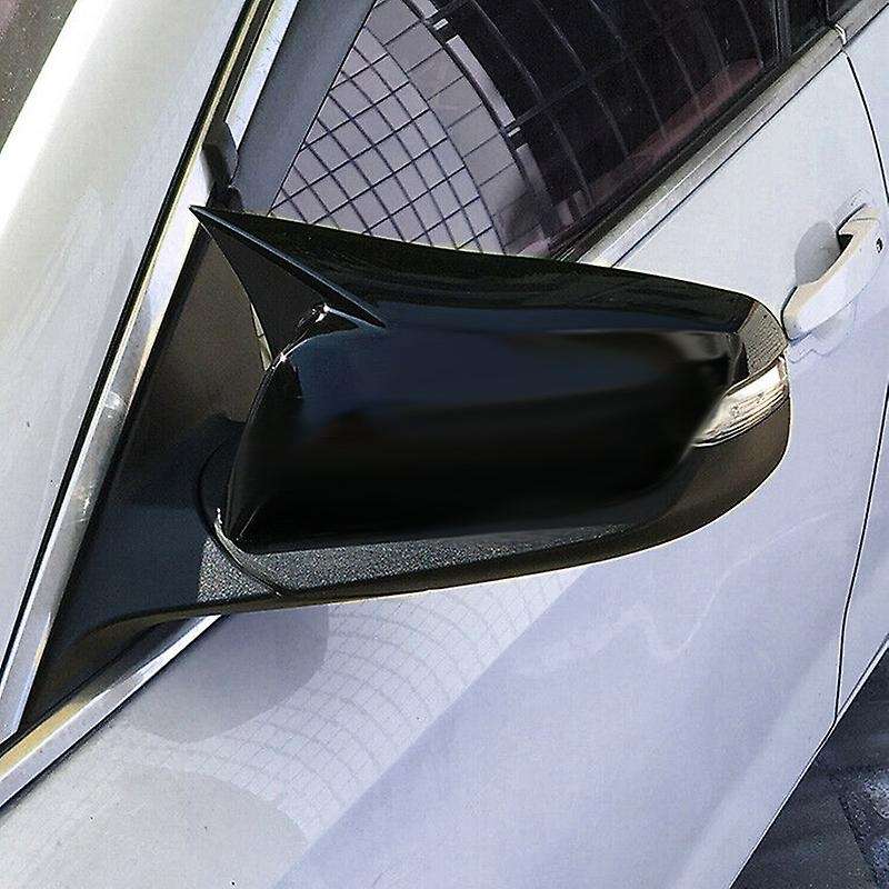 ABS Black Rear View Mirror Housing Cover Cap -Side Door Mirror Cover for XL 2016-2020