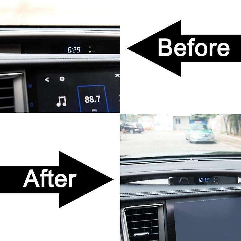 ABS Car Interior Central Dashboard Console Cover Trim Frame for 2015 2016 2017 2018 2019 3PCS