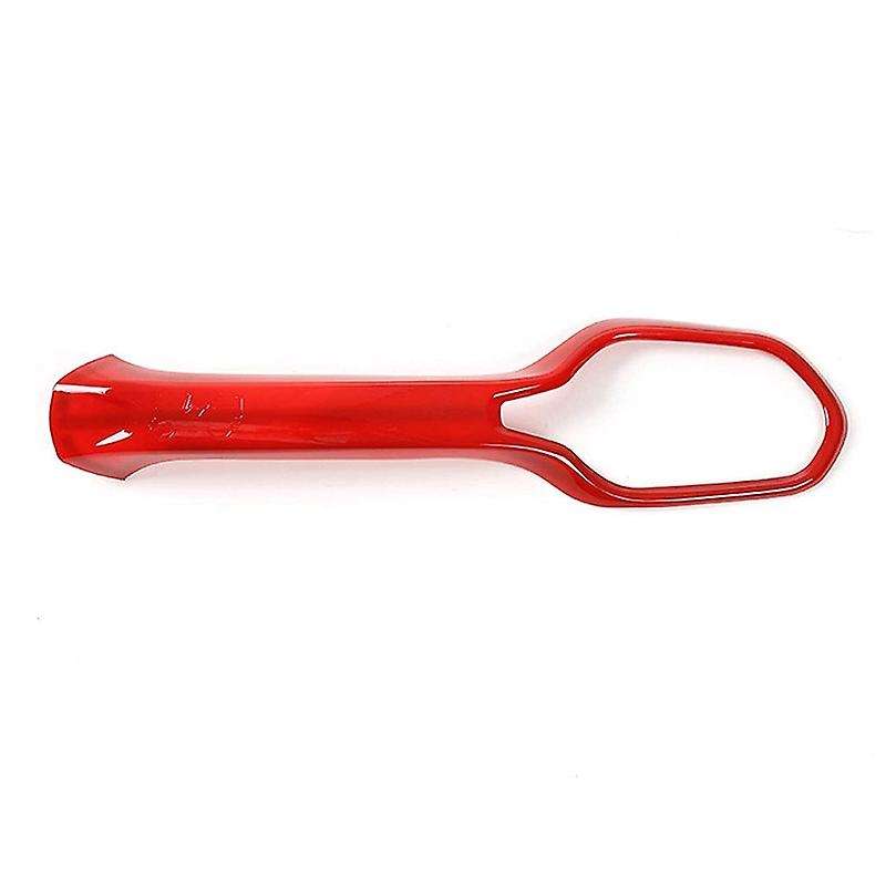ABS Car Interior Seat Grab Handle Cover Decoration Trim Stickers for 2015-2016