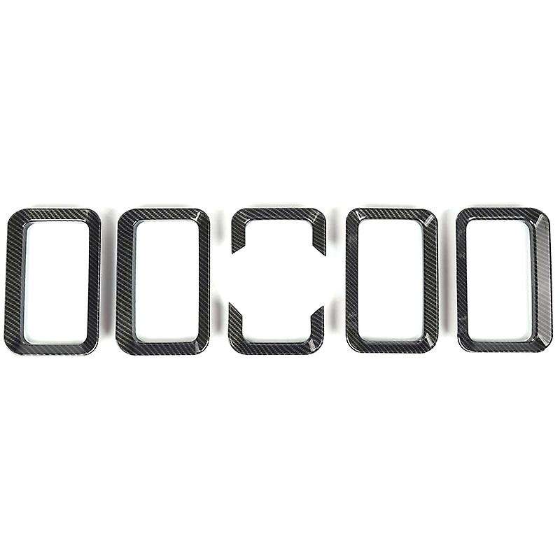ABS Car Front Center Grille Insert Decorative Cover for 2019-2020