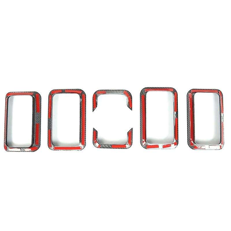 ABS Car Front Center Grille Insert Decorative Cover for 2019-2020